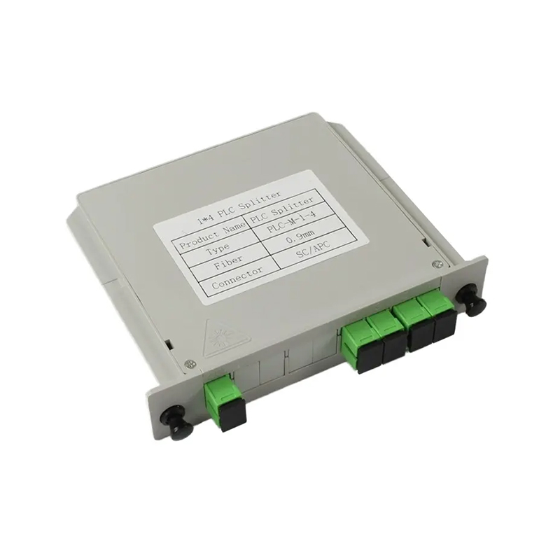 GSG-LGX-1x4-SC rozbočovač PLC s optickými vláknami APC